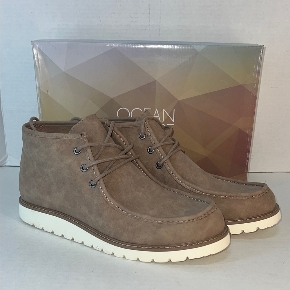 Ocean Men's Tan Chukka Boots